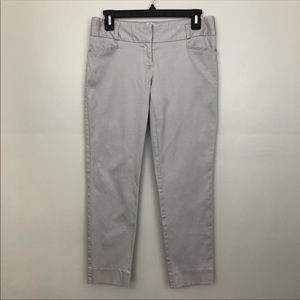The Limited Drew Fit Cropped Skinny Pant in Gray